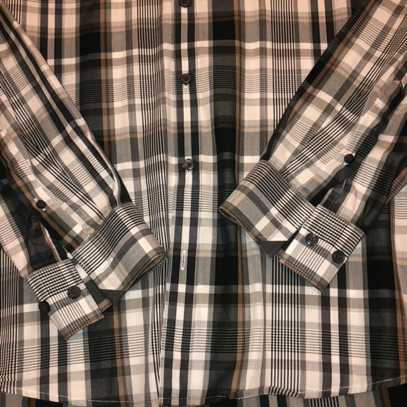 RW&CO COTTON BUTTON UP SHIRT - Picture 3 of 9